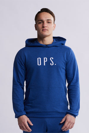 OPS. Clothing | Sustainable Hemp Hoodie | Navy Blue | Ops | Front