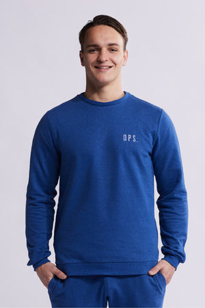 OPS. Clothing | Sustainable Hemp Sweater | Navy Blue | Vesta | Front